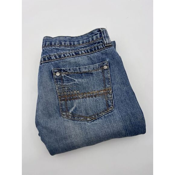 Wrangler 20X Style 33 Extreme Relaxed Jeans Mens 32x37 Rodeo Straight Leg Cotton - Picture 1 of 16